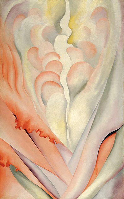 Flower Abstraction Georgia O'Keeffe